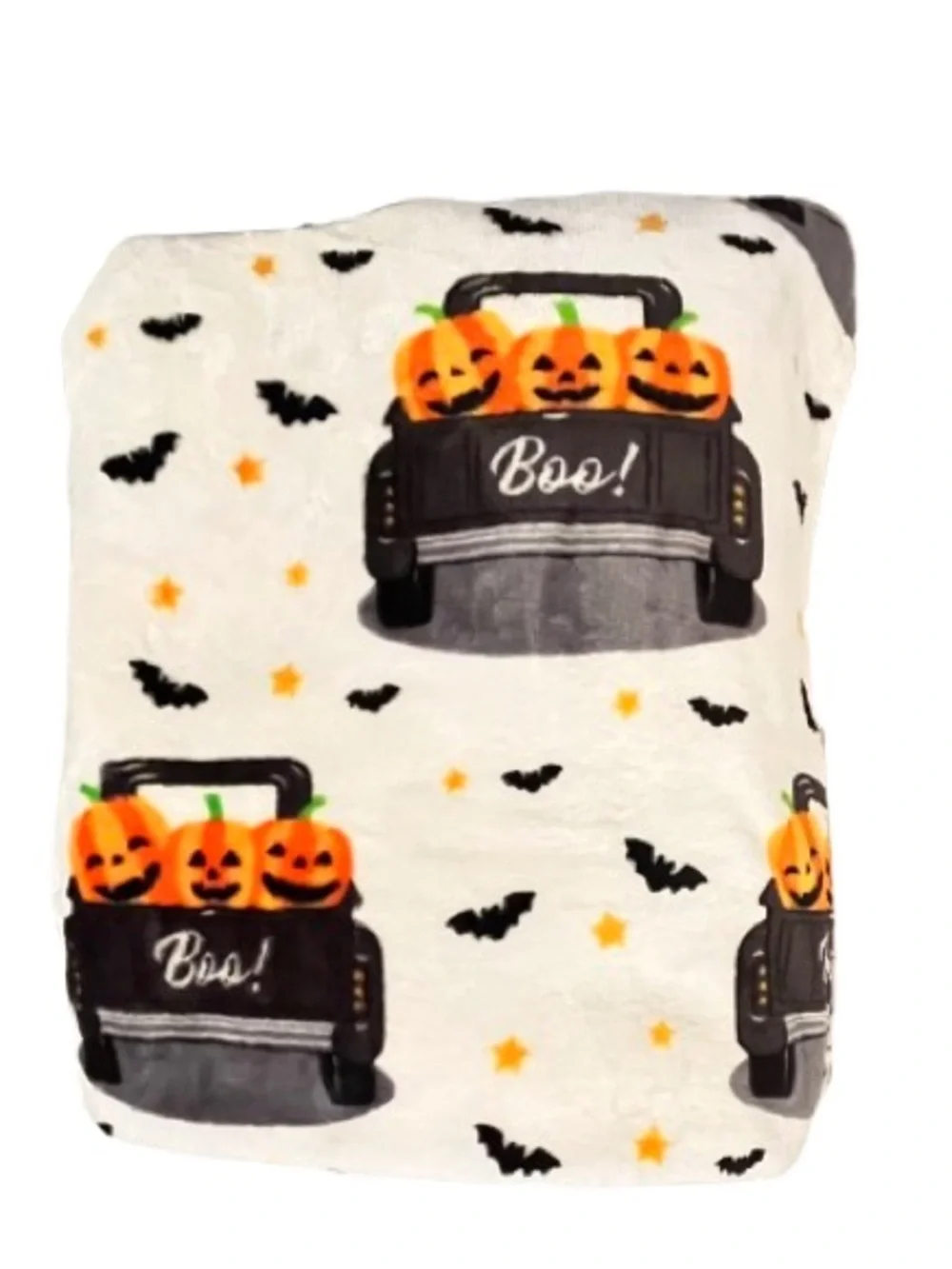 EnVogue- Halloween Soft Plush Oversized Pumpkin Throw Blanket